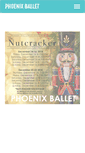 Mobile Screenshot of phoenix-ballet.org